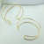 Bracelete Duplo Banho Dourado - loja online