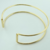 Bracelete Duplo Banho Dourado na internet
