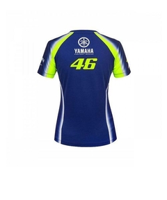 Remera Mujer Vr46 Valentino Rossi M1 Yamaha Racing Team Azul - comprar online