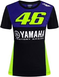 Remera Mujer Vr46 Valentino Rossi Yamaha
