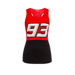 Musculosa Mujer Blackred Mm93 Marc Marquez - DemonMotos