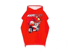 Poncho Bata De Ducha Marc Marquez Mm93 Rojo