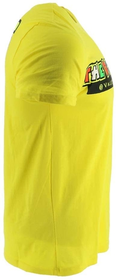 Remera Vr46 Valentino Rossi The Doctor Vale Yellow - tienda online