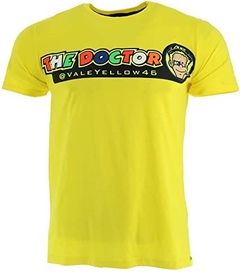 Remera Vr46 Valentino Rossi The Doctor Vale Yellow