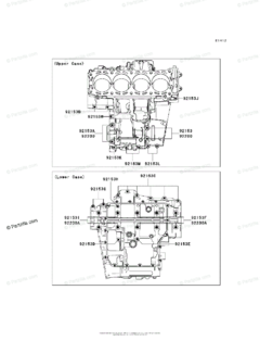 PERNO 10x90 KAWASAKI ORIGINAL 92153-1044