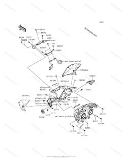 PERNO DE BRIDA 5x18 KAWASAKI ORIGINAL 92154-0785 - comprar online