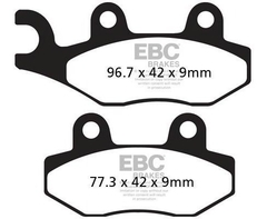 PASTILLAS DE FRENO DELANTERA FA228 EBC BRAKES en internet