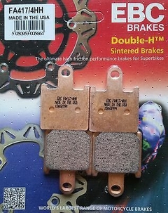 EBC BRAKES - PASTILLAS DE FRENO DELANTERA FA417/4HH