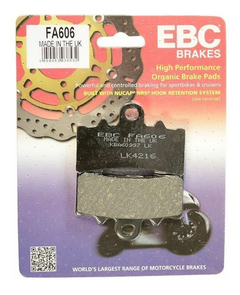 EBC BRAKES - PASTILLAS DE FRENO DELANTERA FA606