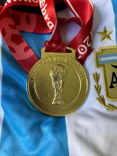 Medalla Metal Campeon del Mundo Argentina Qatar 2022