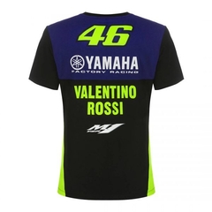Remera Vr46 Valentino Rossi Yamaha Negra - comprar online