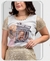 Blusa T-Shirt Dourada Estampada Victoria's Princess - comprar online