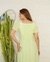 Vestido em Laise Mista Verde 851 Valentina Sirrah - loja online