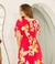 Vestido em Viscose Floral Rosa 858 Valentina Sirrah - comprar online