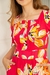 Vestido em Viscose Floral Rosa 858 Valentina Sirrah - loja online