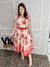 Vestido Crepe Godê com Toque de Seda Floral 10149 Montaria na internet