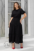 Vestido Viscose Malibu Preto 877 Valentina Sirrah