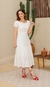 Vestido em Laise Cannes Branco 1063 Valentina Sirrah na internet