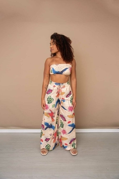 Conjunto Pantalona e top faixa - Yellow Freedom na internet