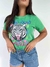 T-Shirt Tigre Gorgeous Verde - comprar online