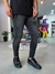 Calça Jeans Preta Estonada Super Skinny Tin127670