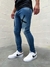Calça Jeans Super Skinny Masculina Caveira Strass JJ na internet