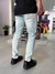 Calça Jeans Skinny Super Clara Rasgo no Joelho Tin127814 - Reistilo Loja de Roupas e Acessórios Masculino e Feminino