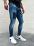 Calça Jeans Super Skinny Masculina Caveira Strass JJ - comprar online