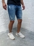 Bermuda Jeans Escura Costura Crd