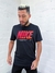 Camiseta Nike Preta Gfx Logo Vermelha