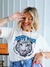 T-Shirt Estonada White Tiger Foil - Reistilo Loja de Roupas e Acessórios Masculino e Feminino