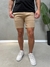 Short Sarja Liso Curto Masculino