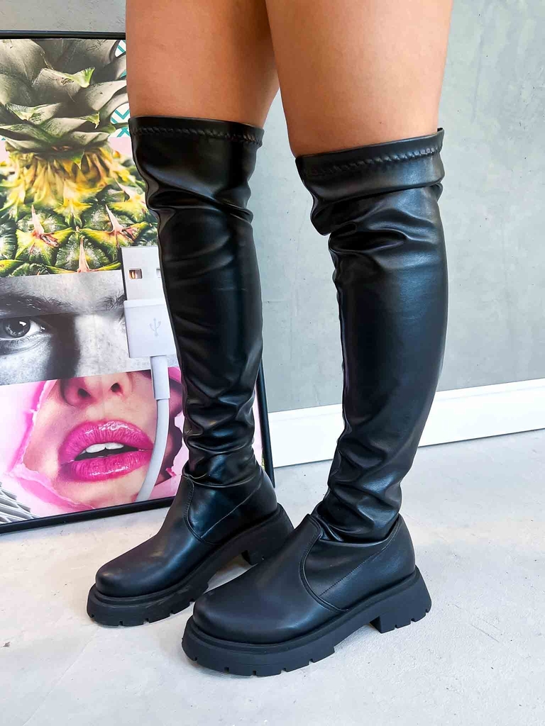 Bota cano longo deals tratorada