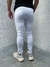 Calça Jeans Branca Destroyed - Reistilo Loja de Roupas e Acessórios Masculino e Feminino