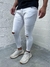 Calça Jeans Rasgo Joelho Branco Super Skinny - comprar online