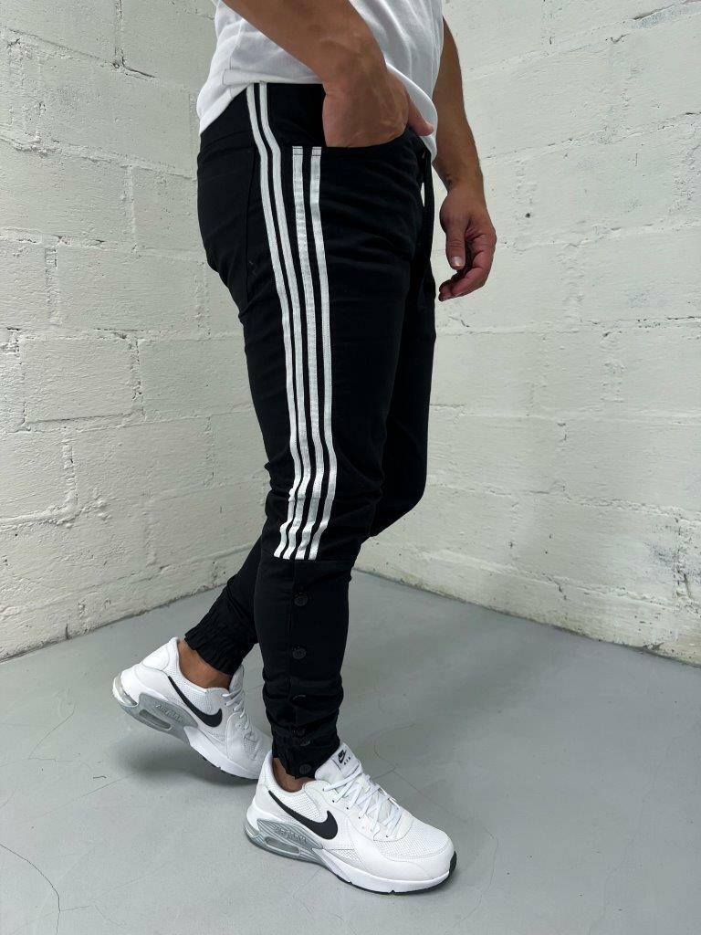 Cal a Jogger Streetwear Listras e Bot es