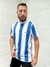 Camiseta Hocks Listra Azul/Laranja e Branco - comprar online