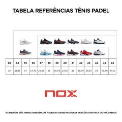 Tênis Padel AT10 PRO | NOX - Vermelho / Preto - loja online