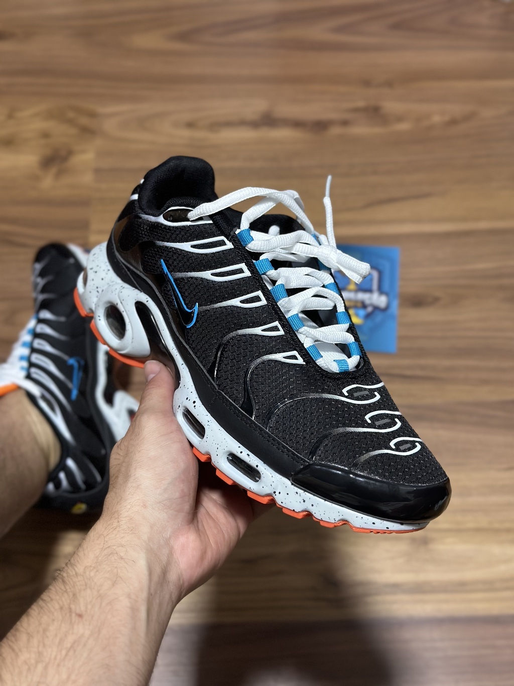 Nike air max sales tn blue orange