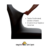 Capa De Cadeira De Jantar Em Lycra - Geométrico Taupe na internet