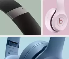 Imagen de AURICULARES INALÁMBRICOS BLUETOOTH BEATS SOLO 4 - ROSA ALGODÓN CLARO