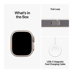 APPLEWATCH ULTRA 2 49MM TITANIUM GREEN/GRAY M/L