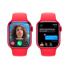 APPLE WATCH SERIES 9 41MM GPS RED SPORT BAND RED - M/L en internet