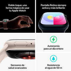 Imagen de APPLE WATCH SERIES 9 41MM GPS PINK SPORT BAND PINK - S/M