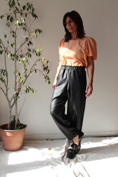 Pantalón Babucha Pinza cuerina - comprar online