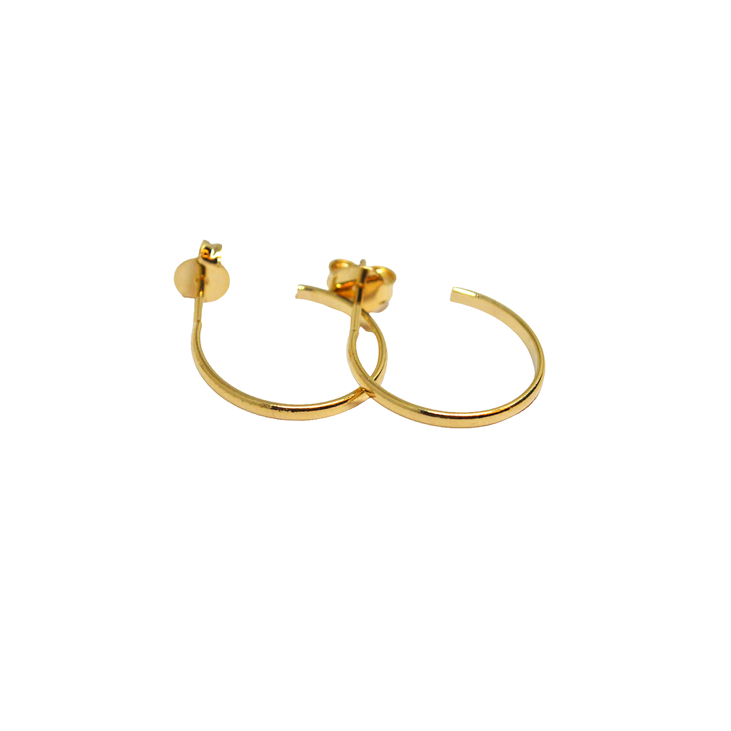 Small wire hoop earrings store
