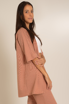 KIMONO FEELINGS TERRACOTA - comprar online