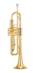Trompeta Yamaha Ytr2330 Bb Si Bemol Dorada Boquilla Funda en internet