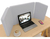 Kit Box Home Office Aislacion Acustica Y Visual Acuflex en internet