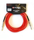 Cable Plug Para Instrumento Hügel 6 Mts Mallado Rojo